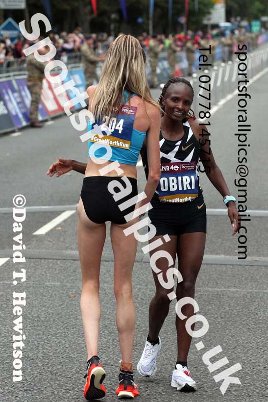 Womens Great North Run. Photo: David T. Hewitson/Sports for All Pics